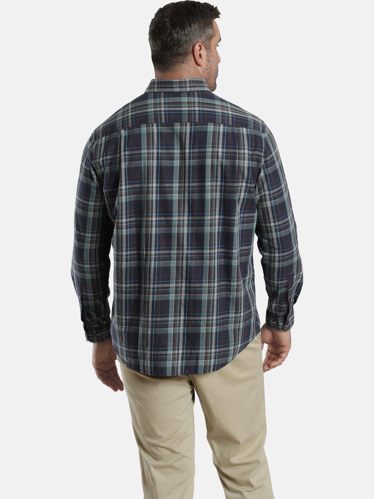 Charles Colby Langarmhemd DUKE RAMSEY weiche Baumwolle mit Details günstig online kaufen