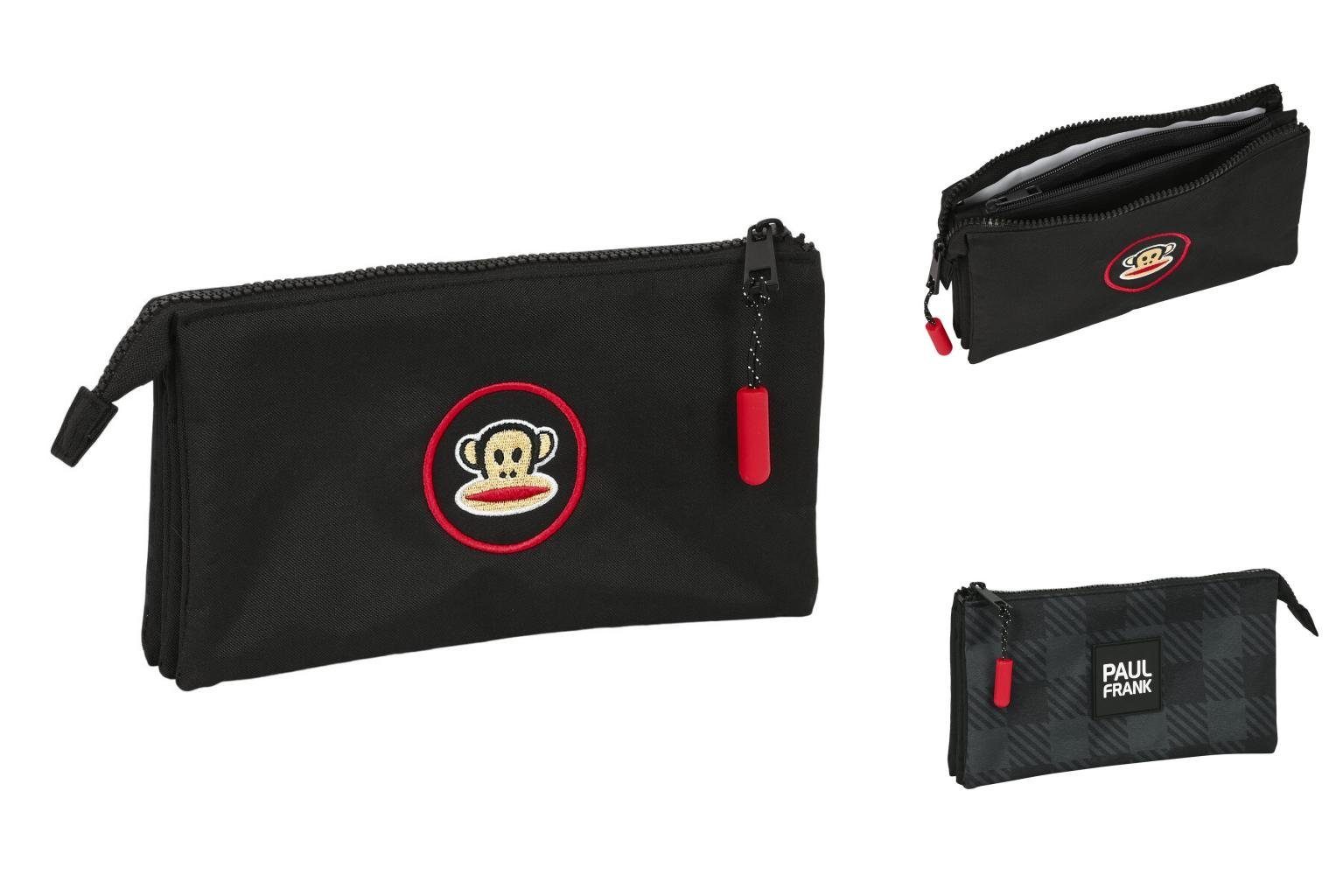 Paul Frank Federtasche Mp Paul frank Dreifaches Mehrzweck-Etui Paul Frank Campers Schwarz 22