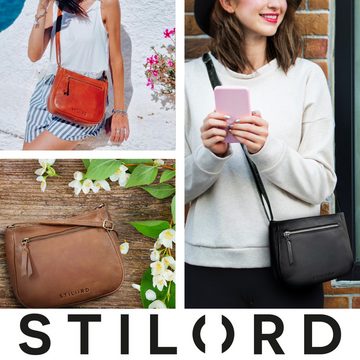 STILORD Handtasche "Samira" Handtasche Leder Frauen zum Umhängen