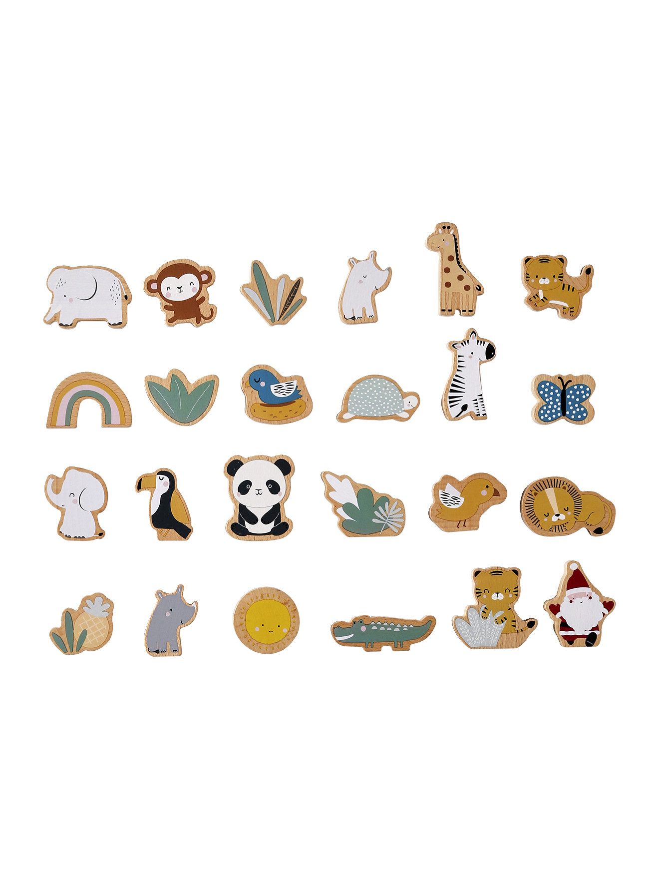 vertbaudet Adventskalender Kinder Adventskalender mit Spielzeug aus Holz FS günstig online kaufen