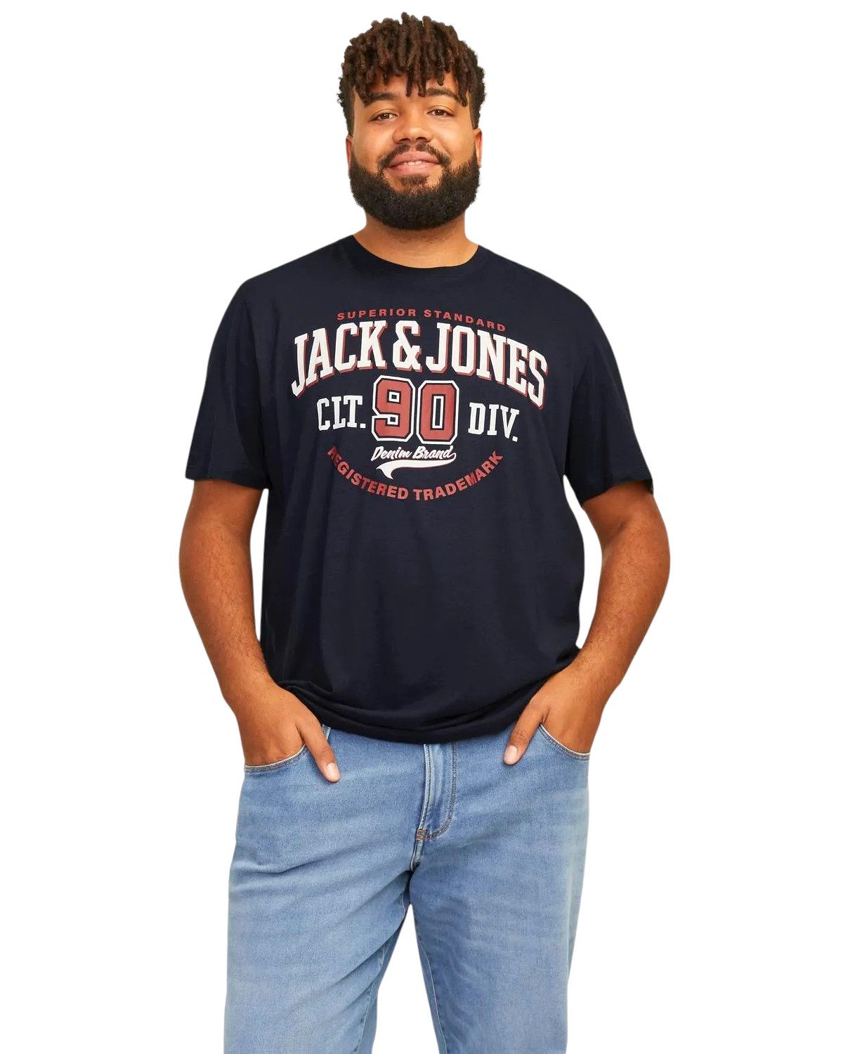 Jack & Jones PlusSize Print-Shirt mit günstig online kaufen