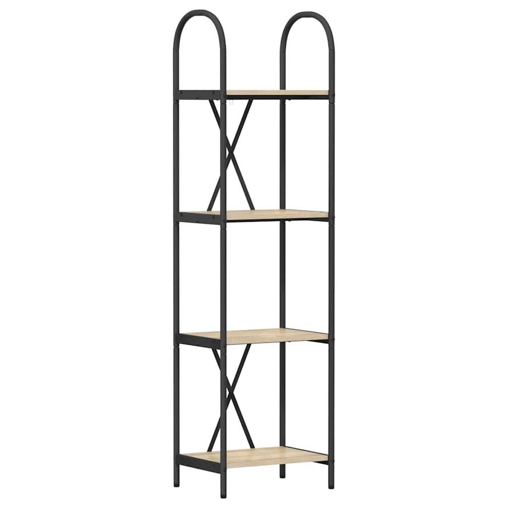 vidaXL Bücherregal Regal Sonoma-Eiche 40 x günstig online kaufen