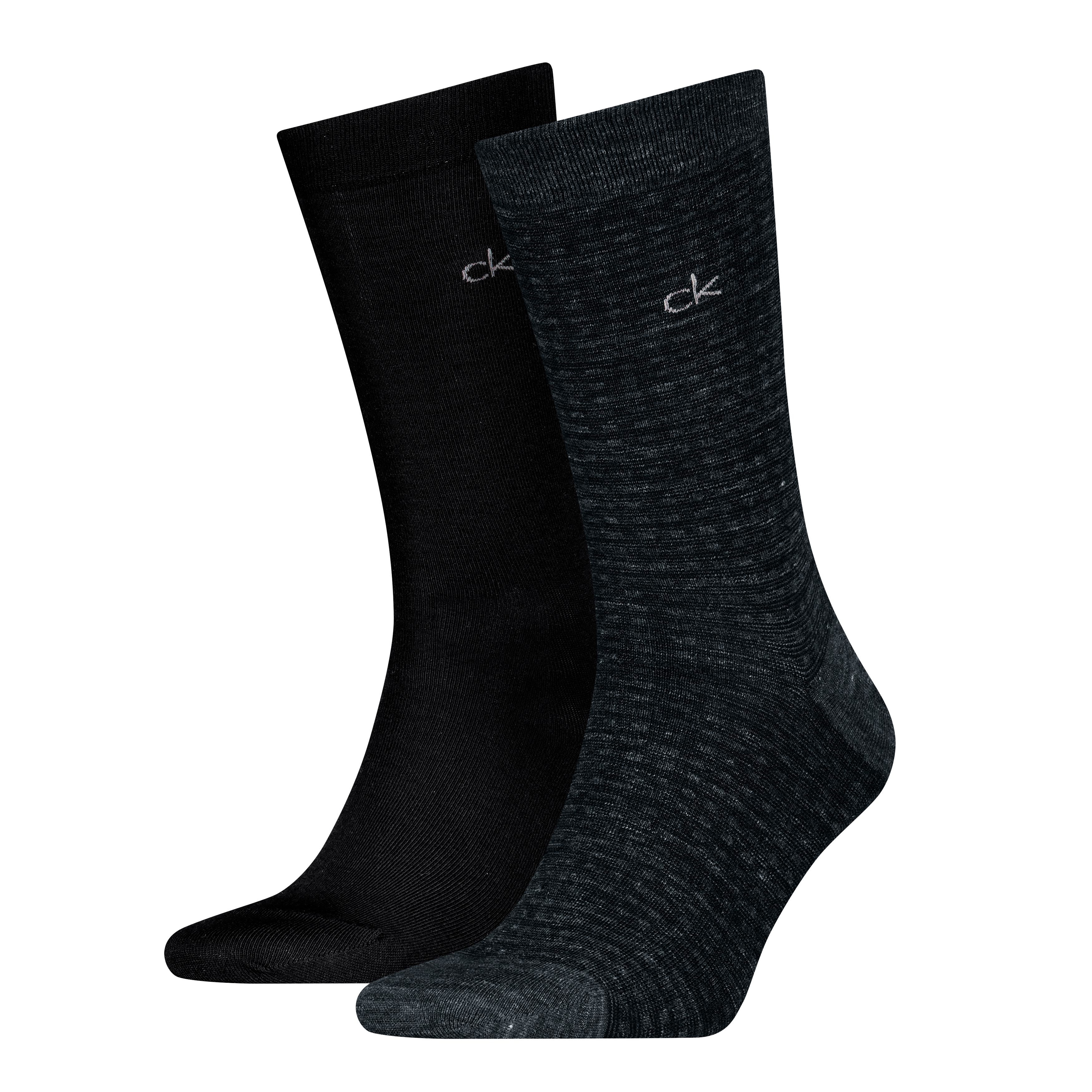 Calvin Klein Socken CK MEN SOCK 2P MELANGE GRID (2er Pack) günstig online kaufen