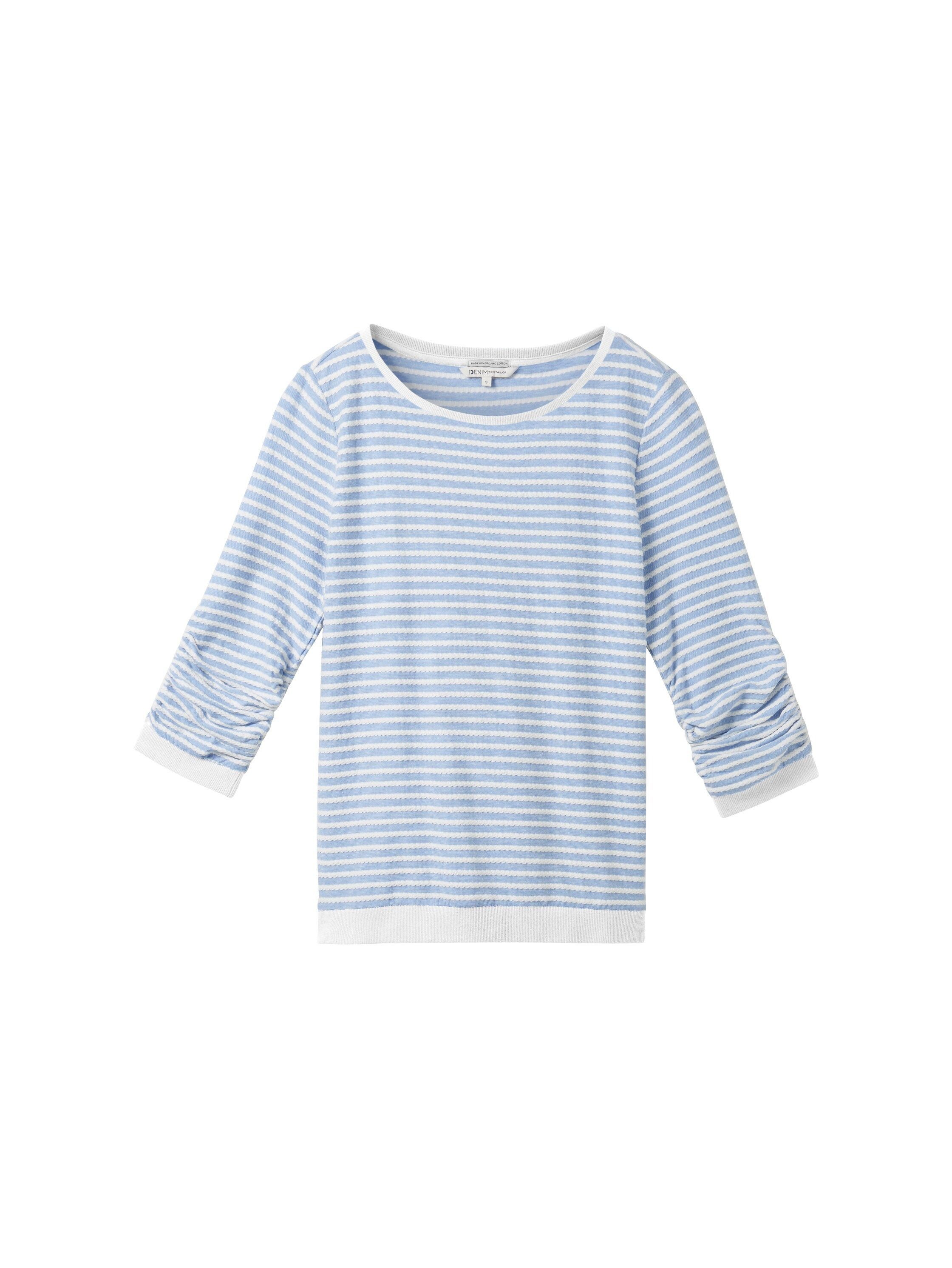 midblue white structure stripe