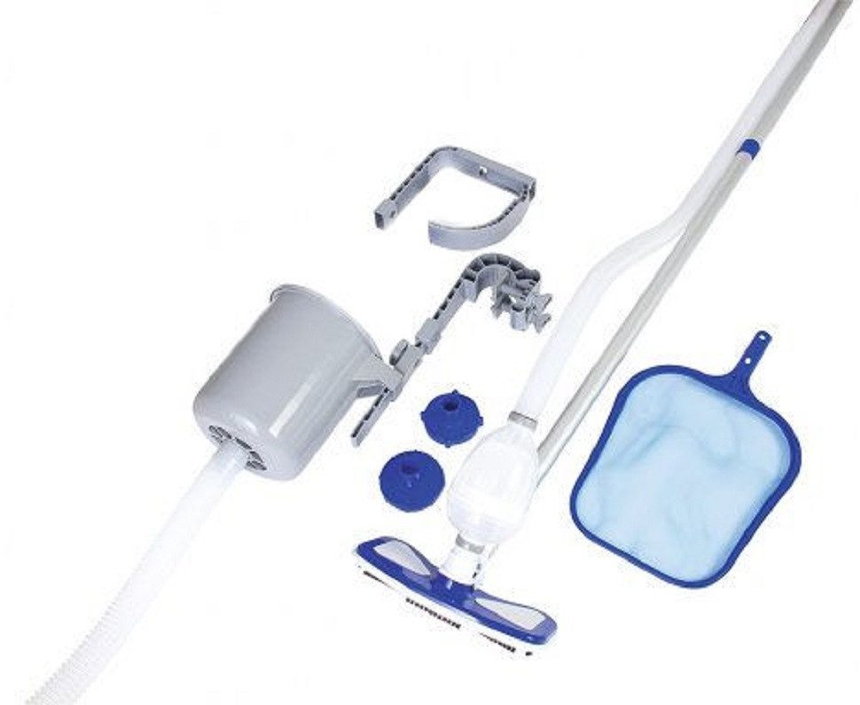 Poolbürste Pool-Reinigungsset, Poolbodensauger, BESTWAY 58237