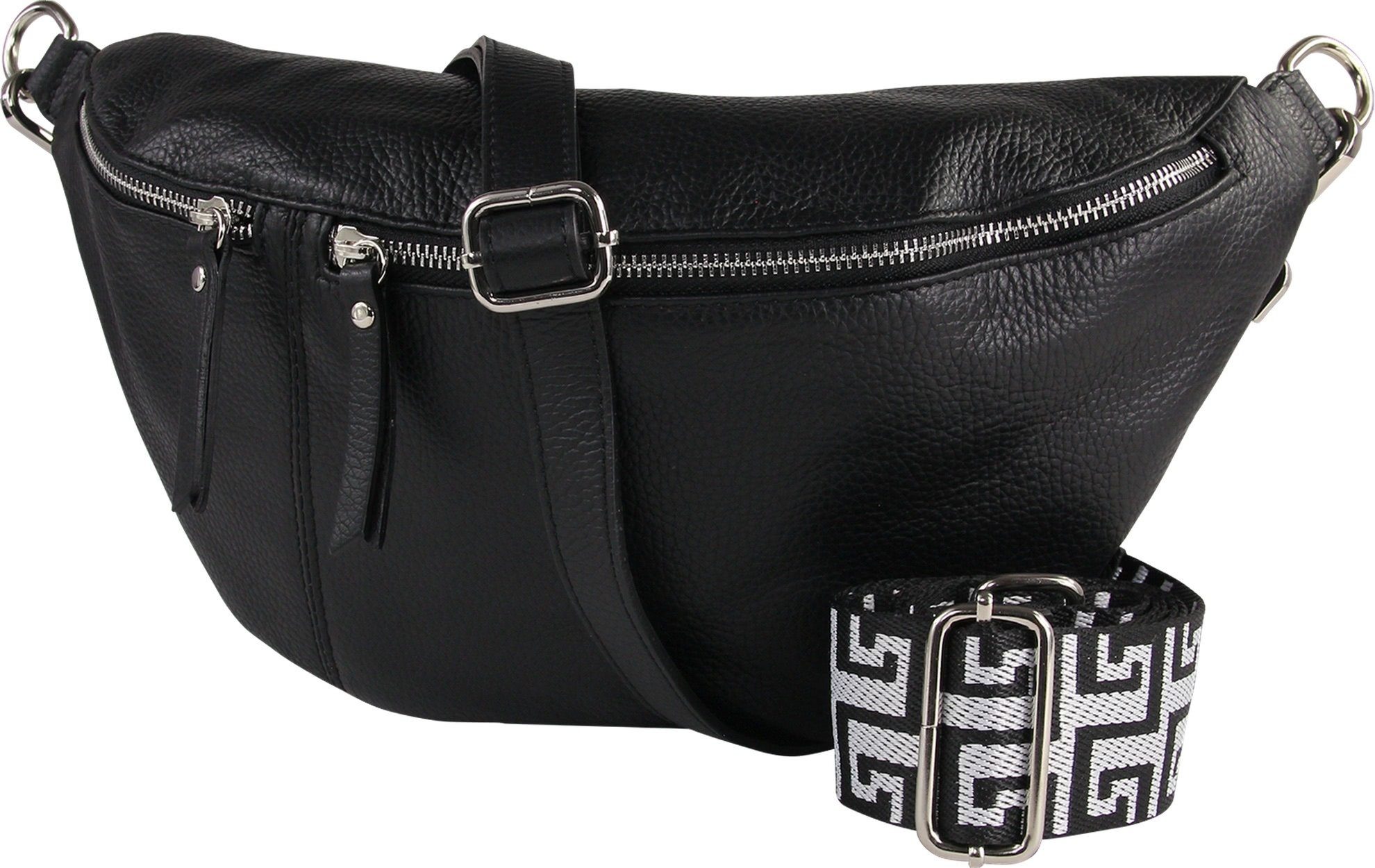 Toscanto Gürteltasche Toscanto Tasche schwarz Gürteltasche günstig online kaufen