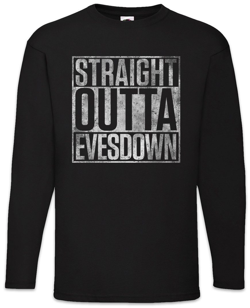 Langarmshirt Straight Outta Evesdown Langarm T-Shirt The Kingkiller Books Fantasy
