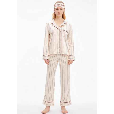 Calvin Klein Underwear Pyjama L/S PANT SET (Set, 3 Stück) im Set Pyjama & Schlafmaske