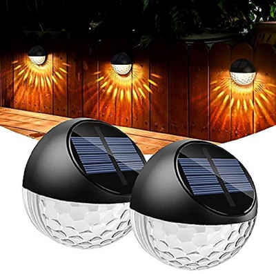Elegear LED Solarleuchte »Garten außen Solarlampen IP65«, Warmweiß 2Pack