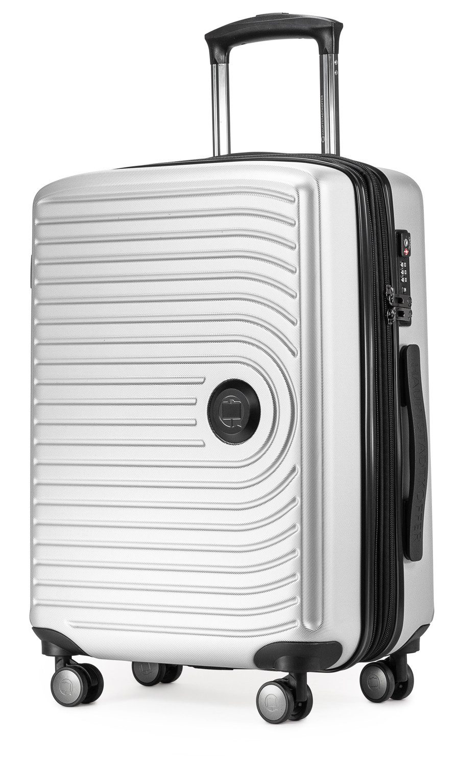 Hauptstadtkoffer Handgepäckkoffer Mitte, 4 Rollen, Handgepäck erweiterbar max. 55 L, TSA