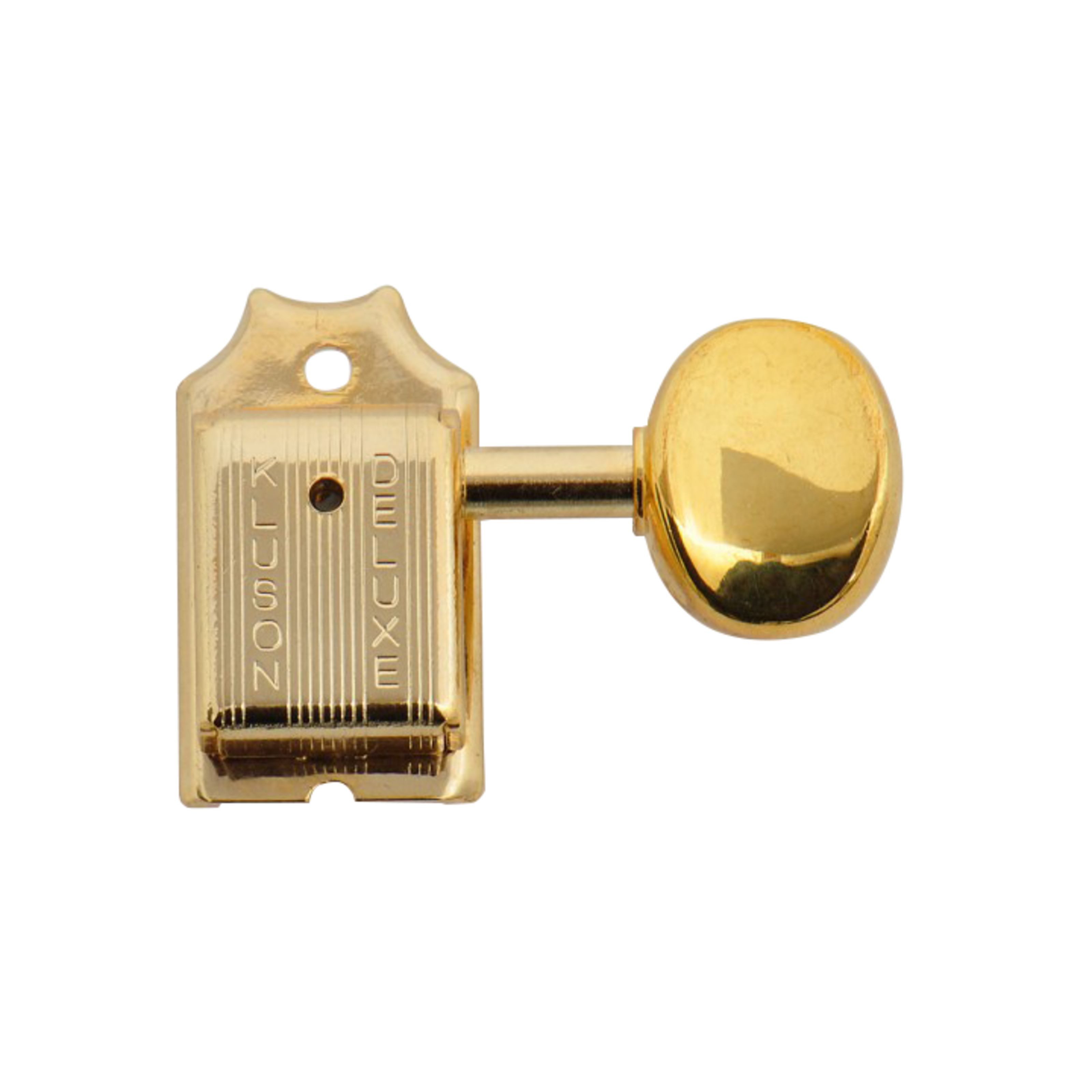Kluson Gitarrenmechanik-Set, (ersatzteile für Gitarren, Mechaniken), MC6LG Vintage Double Line 6L Gold - Gitarren Mechanik
