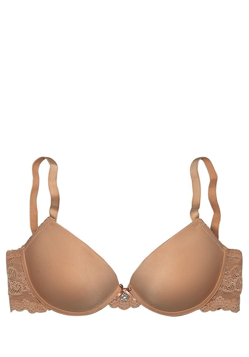 LASCANA Push-up-BH mit Bügel und Spitzenrücken, Dessous. € 39,99