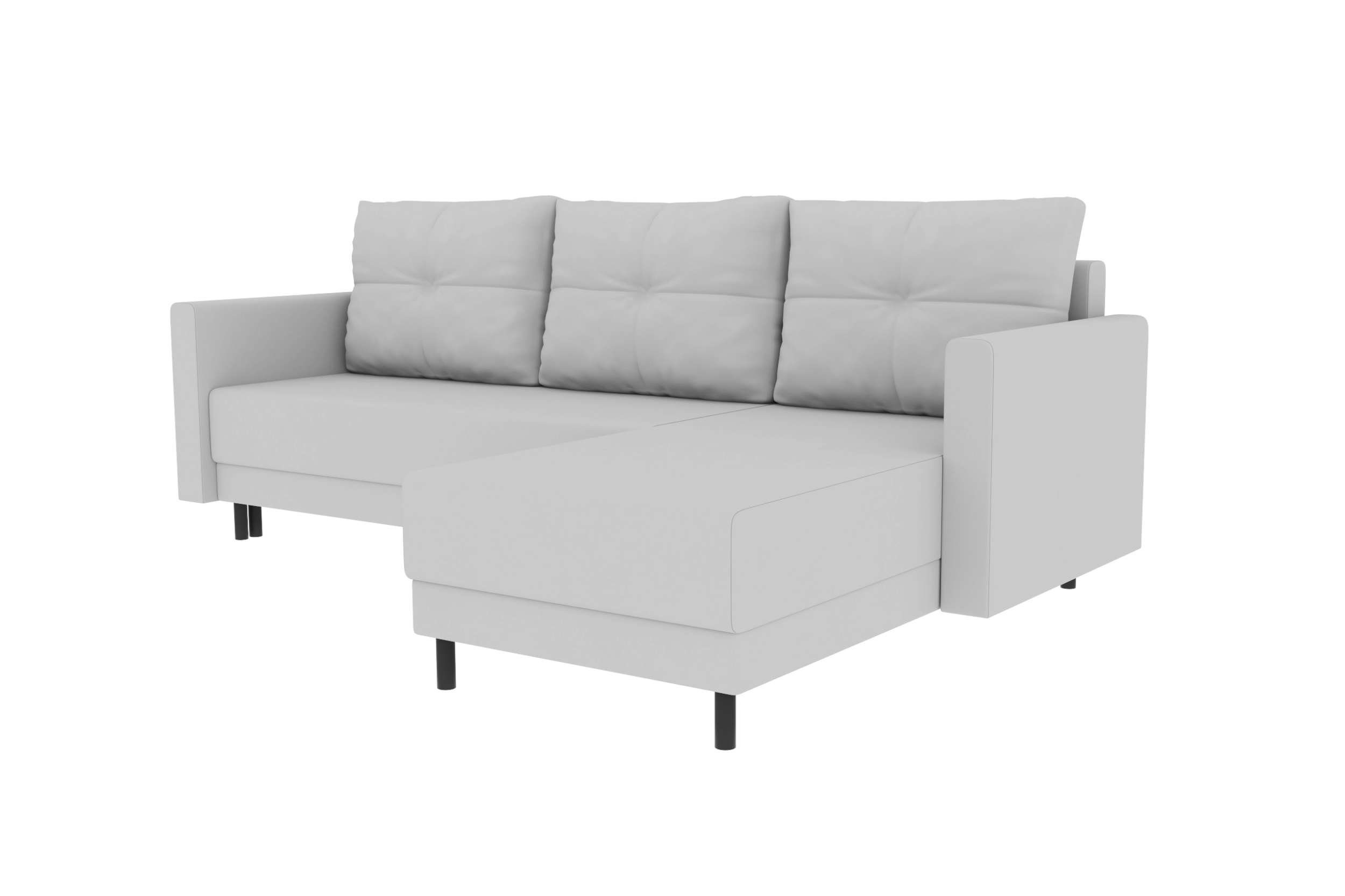 mit mit Paloma, L-Form, Sofa, Bettfunktion, Ecksofa Design Modern Eckcouch, Sitzkomfort, Stylefy Bettkasten,