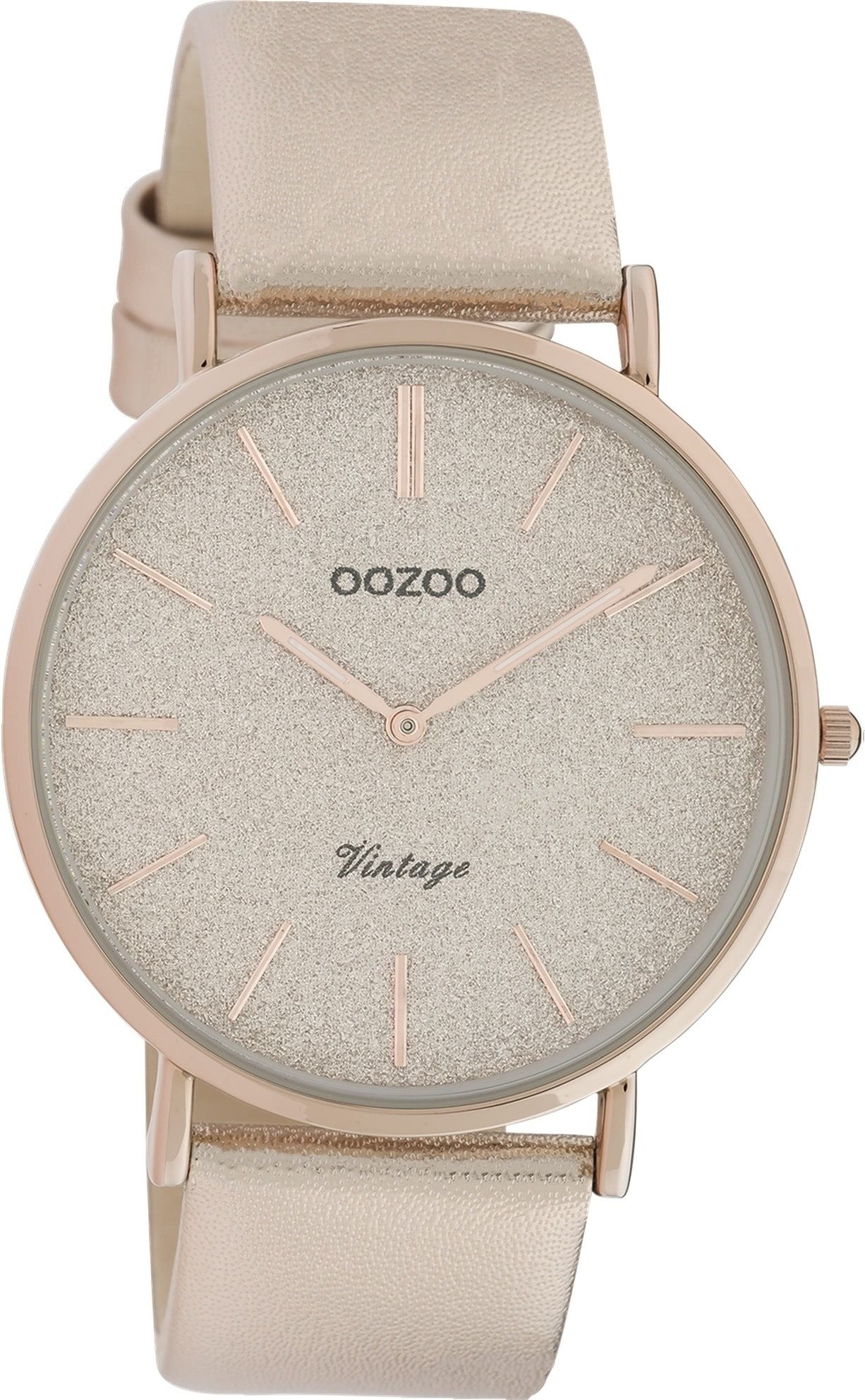 Quarzuhr Oozoo Damen Armbanduhr Vintage Series