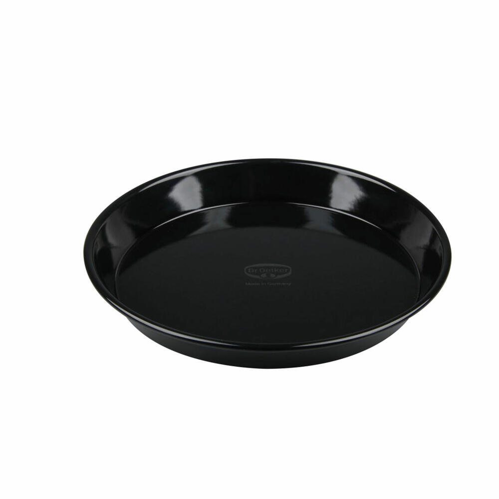 Dr. Oetker Backblech Tradition Emailliert 20 cm, Stahlblech, Pizzabackblech