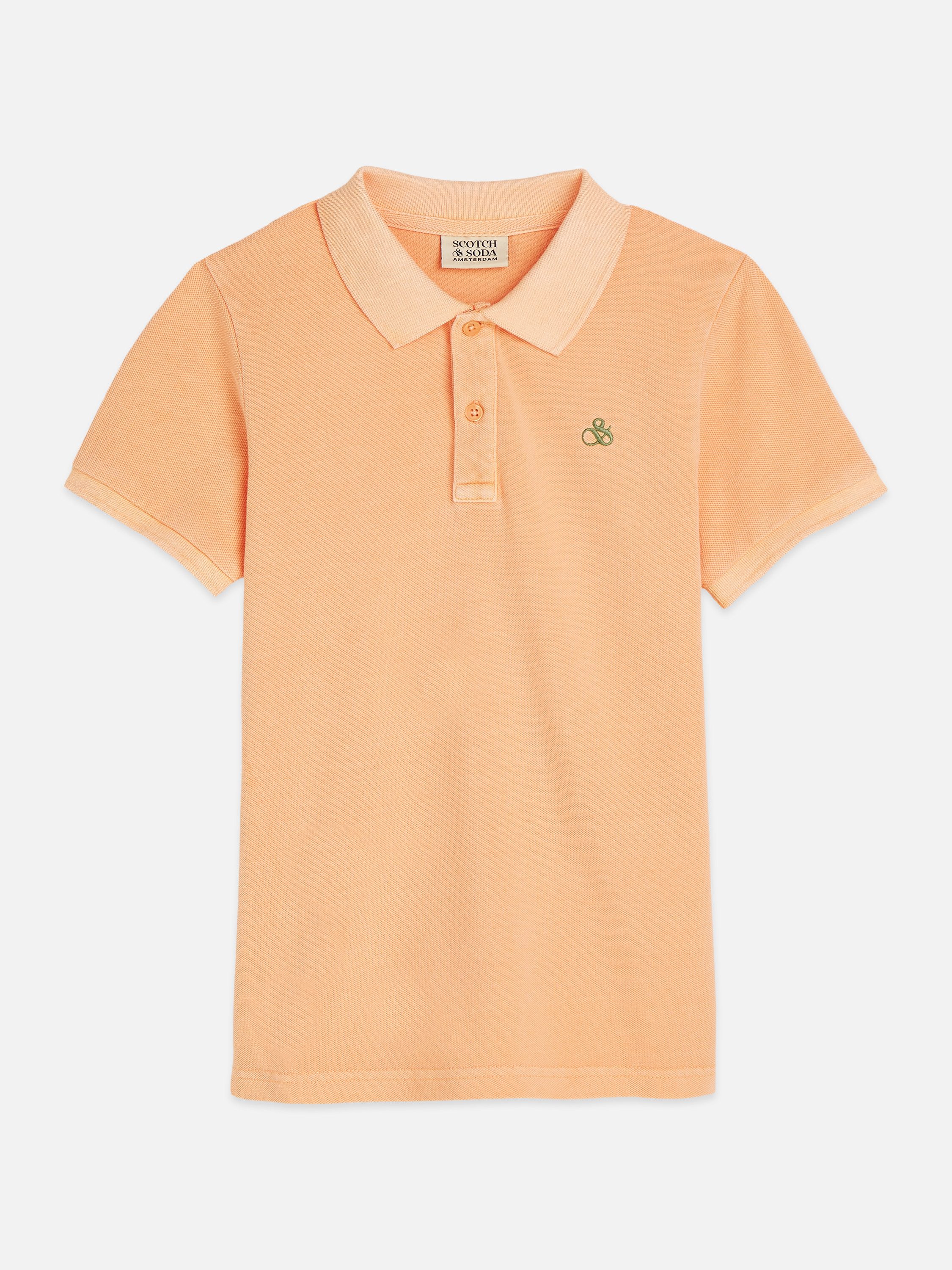 Scotch & Soda Poloshirt Jungen Poloshirt Baumwolle – Kurzarm Shirt mit Kragen