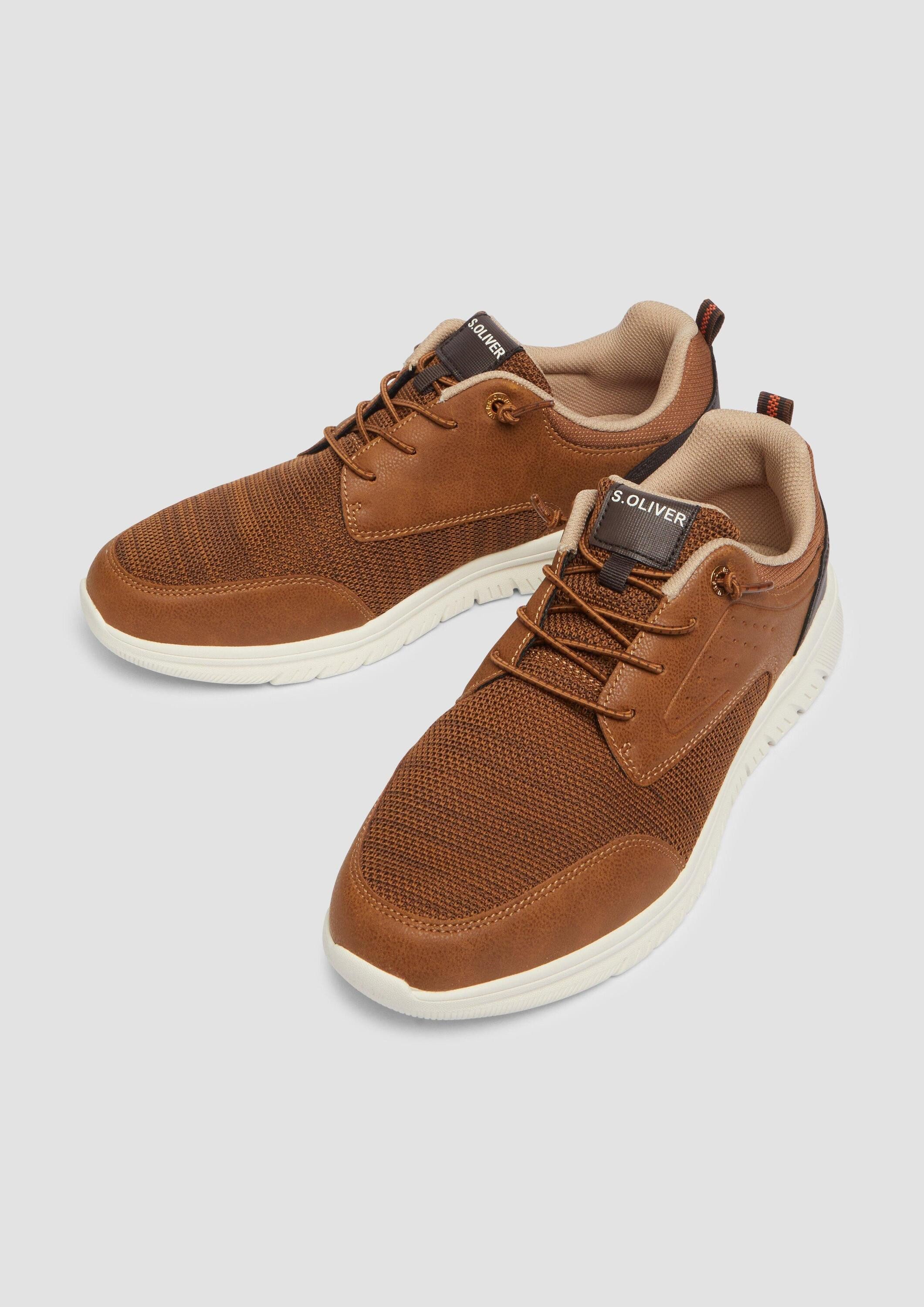 s.Oliver Sneakers Sneaker Sneaker in Leder-Optik