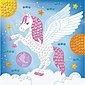 URSUS Malvorlage »Moosgummi Mosaik Glitter Pegasus«, Bild 1