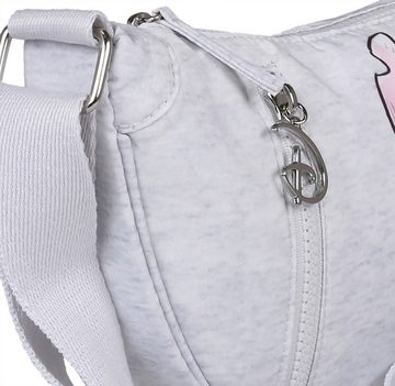 Sarcia.eu Handtasche Disney Stitch Graue Baguette-Umhängetasche, Silberelemente 33x7x18cm
