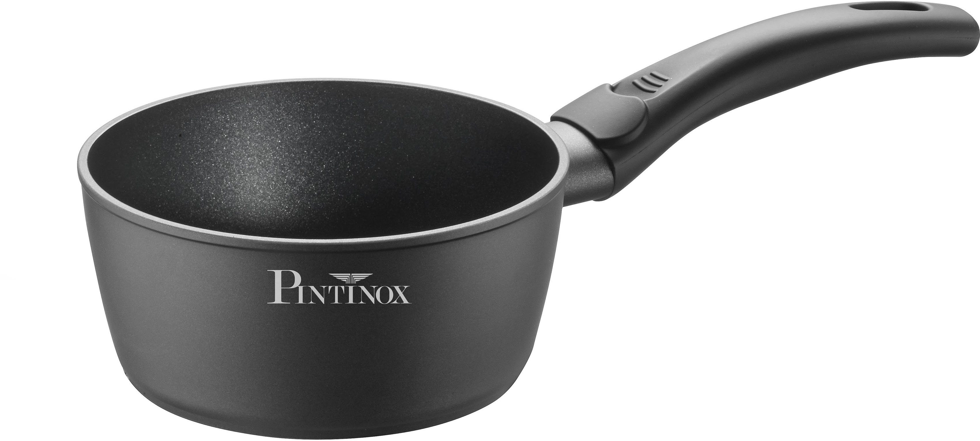 PINTINOX Kasserolle Pinti Power, Aluminium, Kunststoff, 2-lagige Antihaftbeschichtung, Induktion, Ø 16 cm