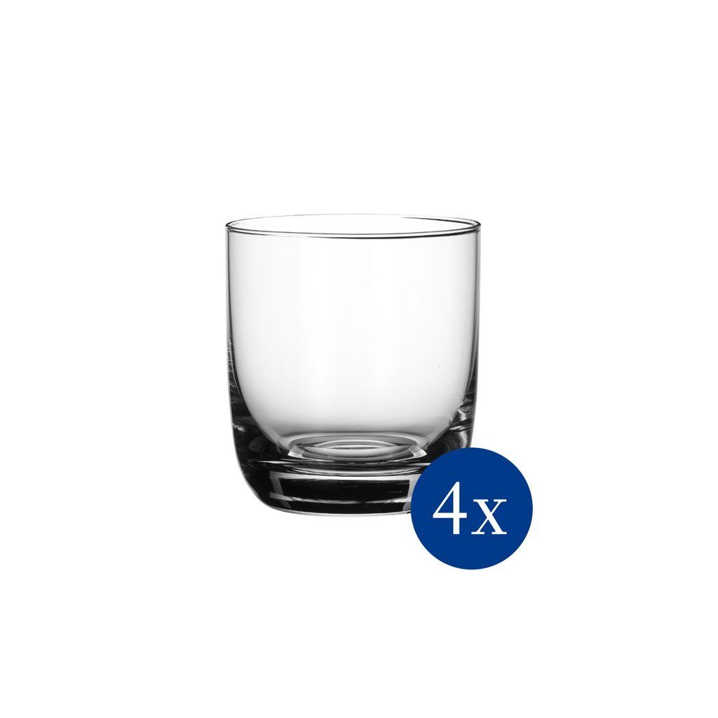 Villeroy & Boch Gläser-Set La Divina Whiskyglas, 4 Stück, Glas