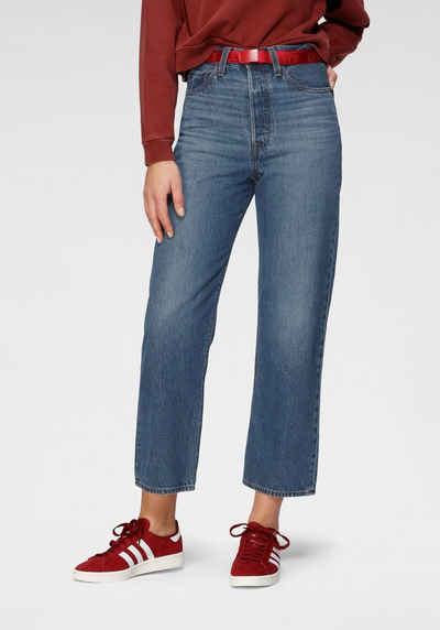 Levi's® 5-Pocket-Jeans »RIBCAGE« mit Knopfleiste