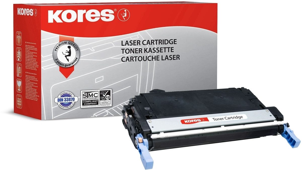 KORES Tonerpatrone Tonerkartusche kompatibel mit HP Q5950A ca. 11000 Seiten schwarz
