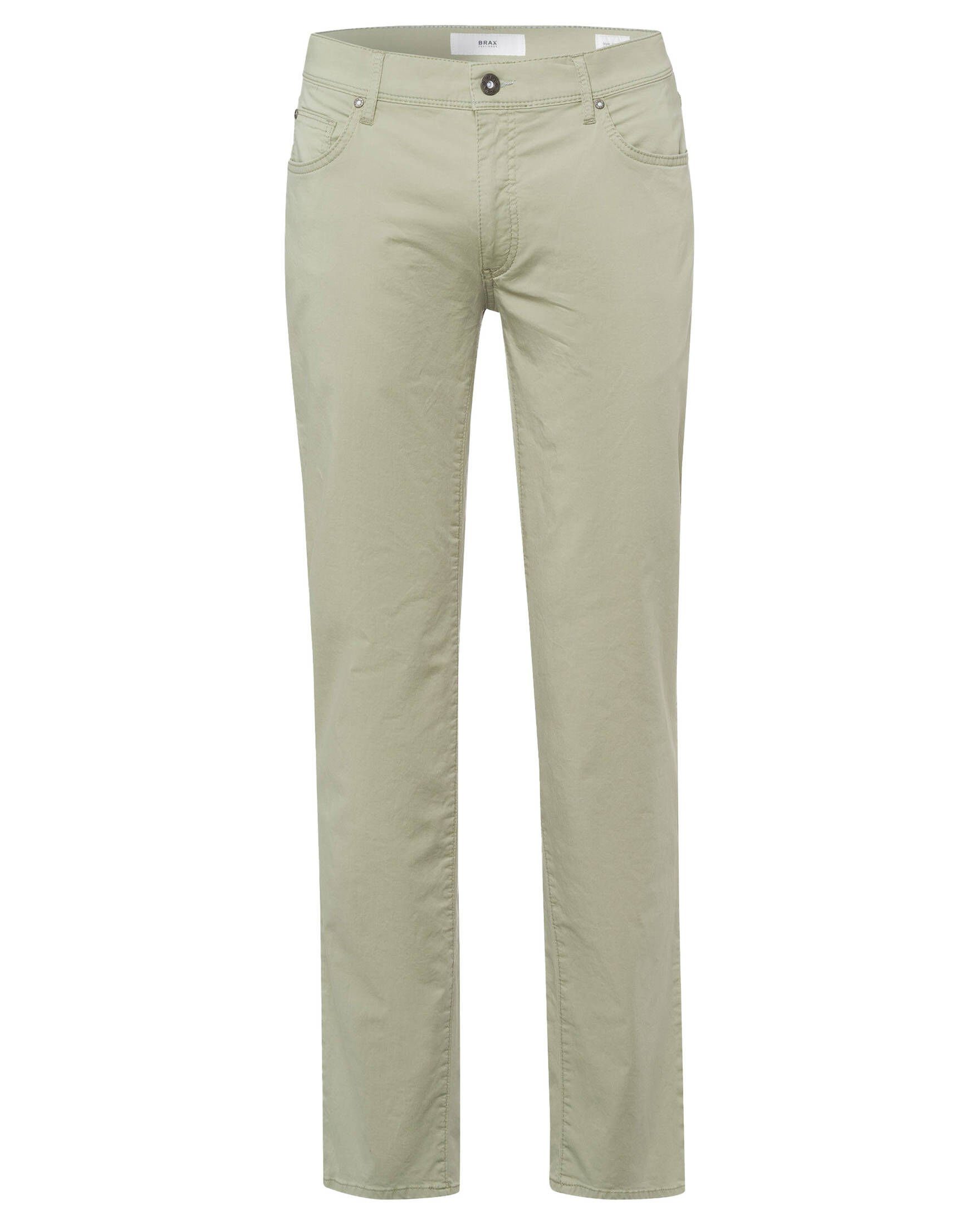 Brax 5-Pocket-Jeans Herren Jeans CADIZ Straight Fit (1-tlg) pistazie (41)