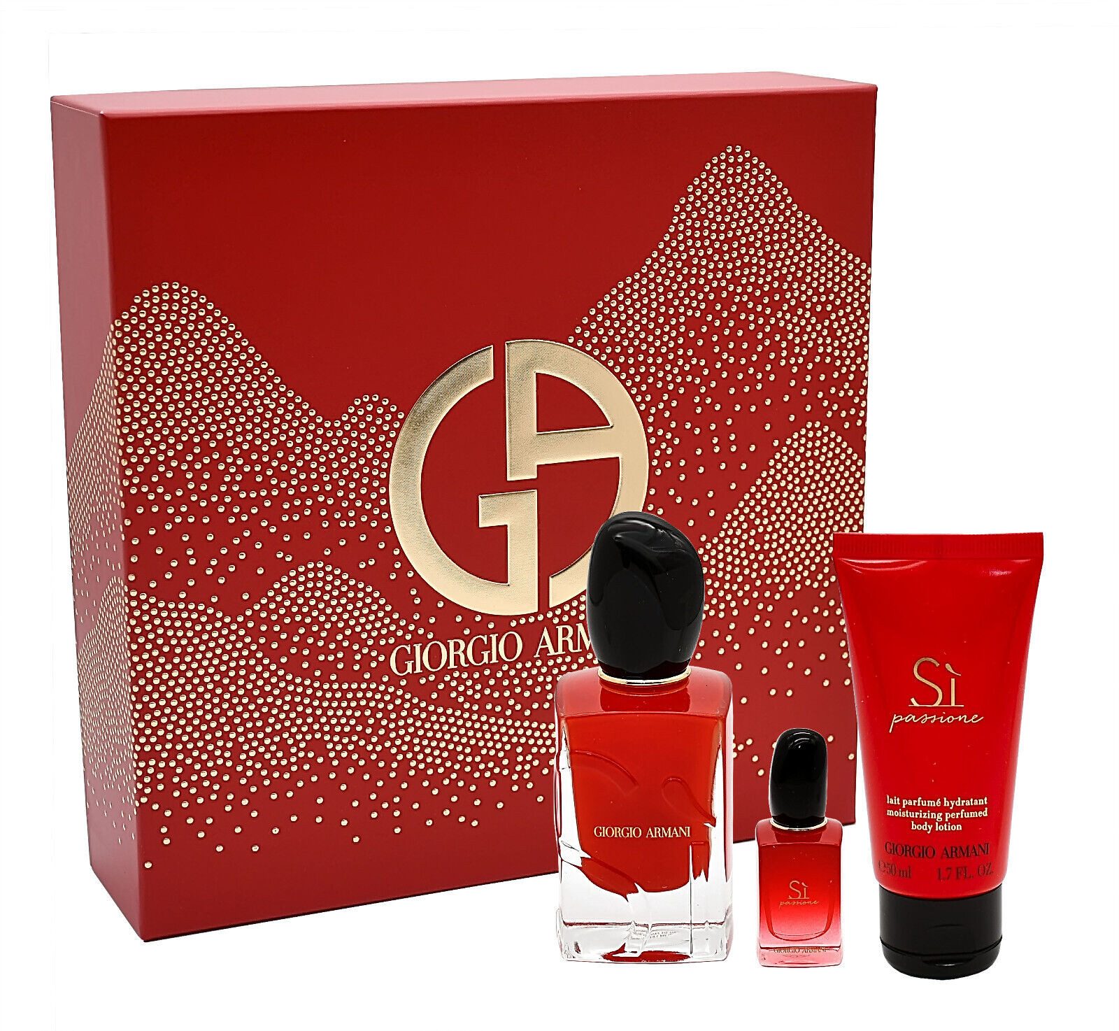 Duft-Set ARMANI SI PASSIONE EDP 50ML + EDP 7 + BL 50ML