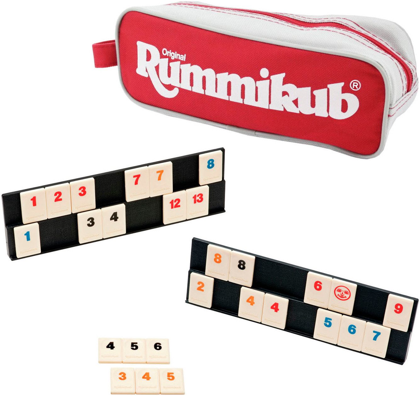 Jumbo Spiele Spiel Rummikub Travel, Reisespiel
