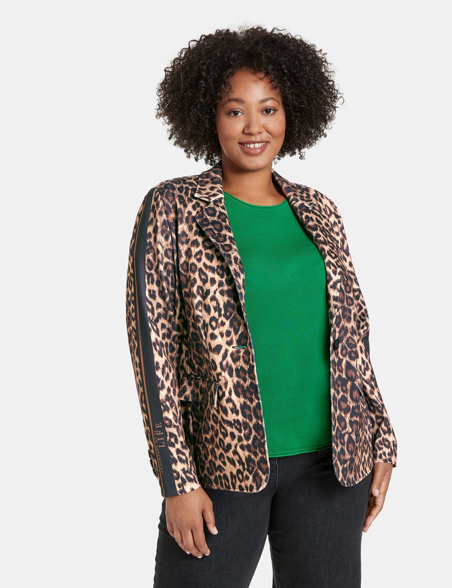 Mens leopard deals print blazer