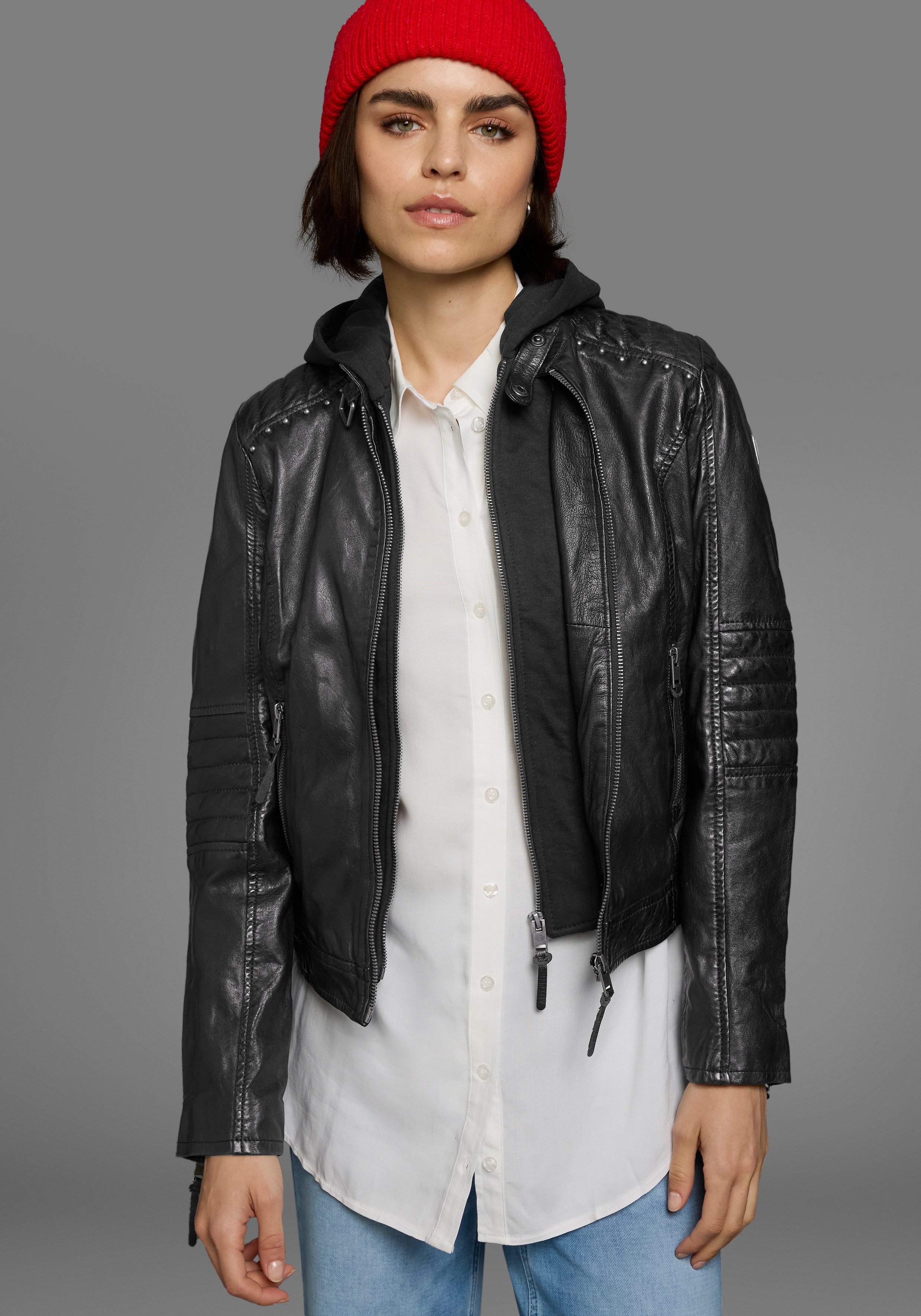ALPENBLITZ Lederjacke Lissabon für Sommer und günstig online kaufen