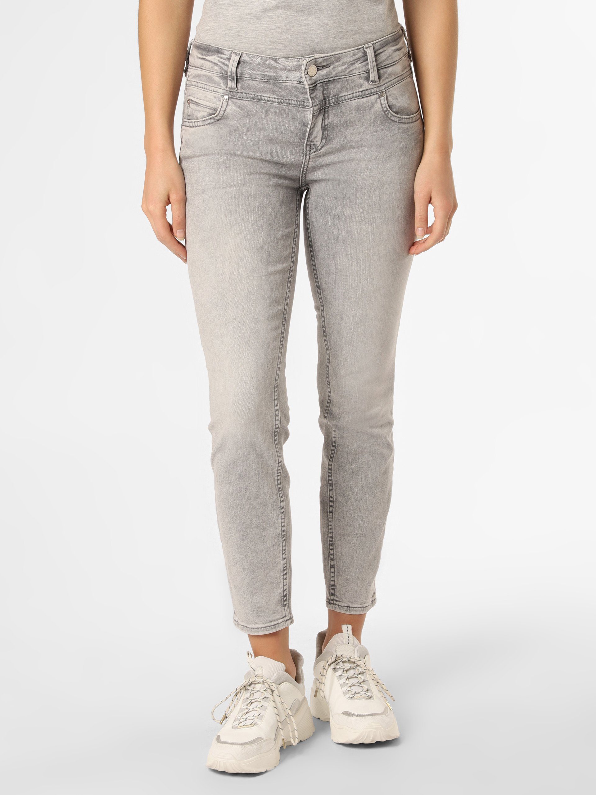 ROSNER hellgrau Skinny-fit-Jeans Antonia_045