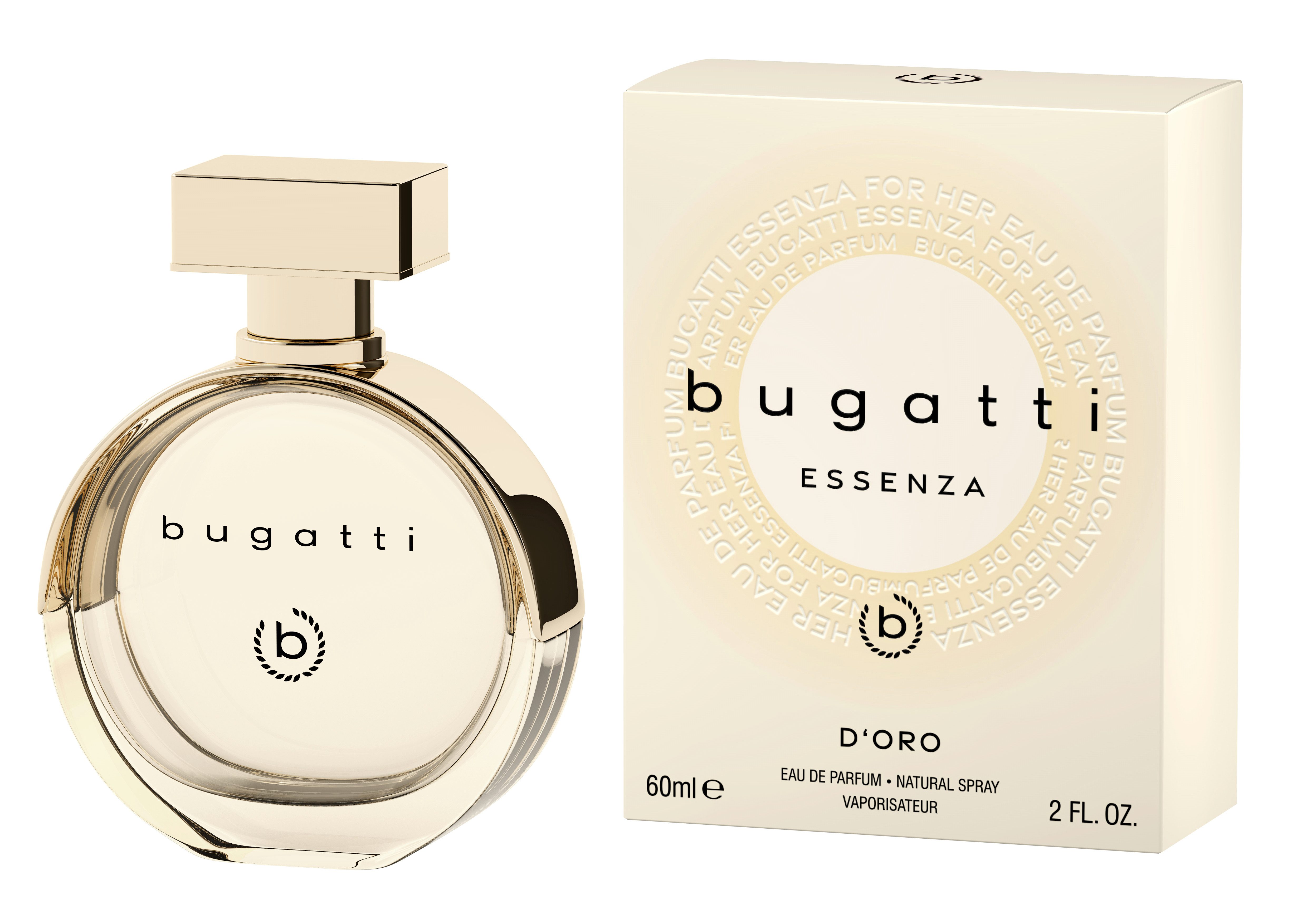 bugatti Eau de Parfum ESSENZA D'ORO, EDP, 60 ml
