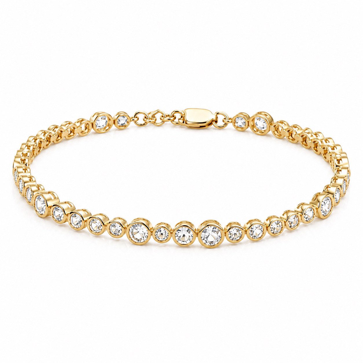 ROUGEMONT Armband Extravagantes Tennis Armband Damen Armband 20cm