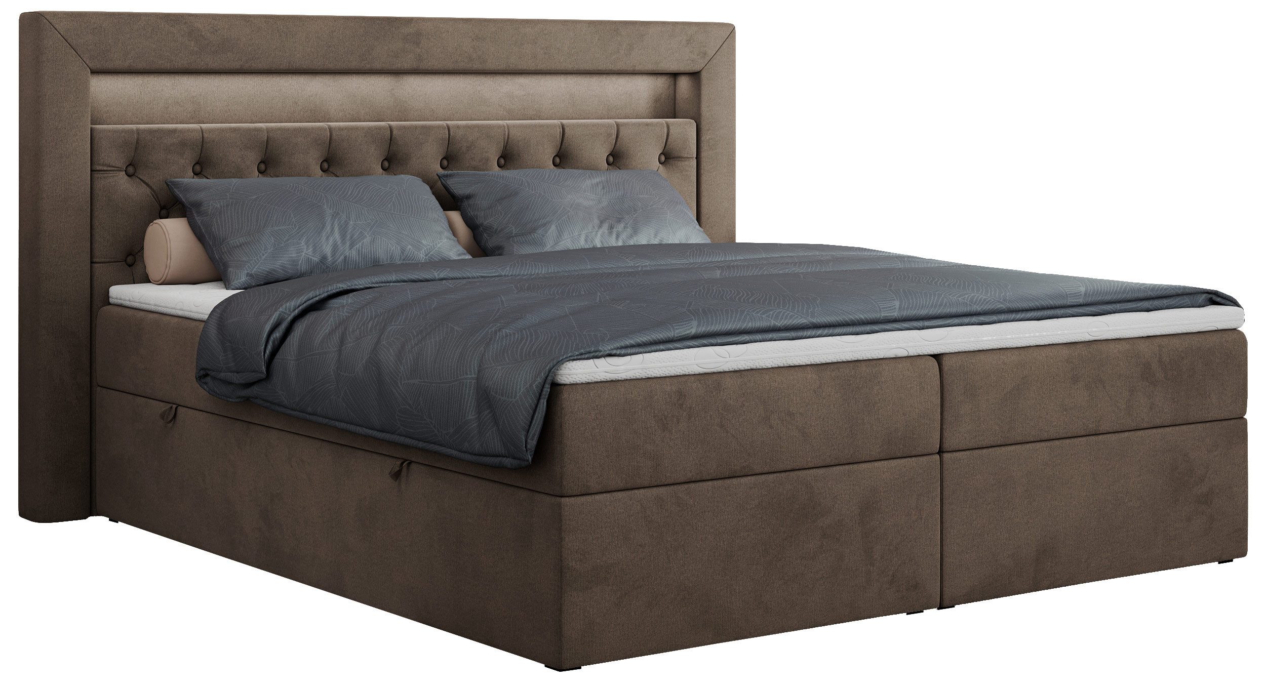 MKS MÖBEL Boxspringbett Gold 6 (Set, günstig online kaufen