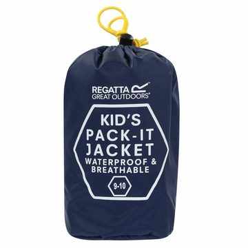 Regatta Regenjacke Kids für Kinder, mit Packbeutel