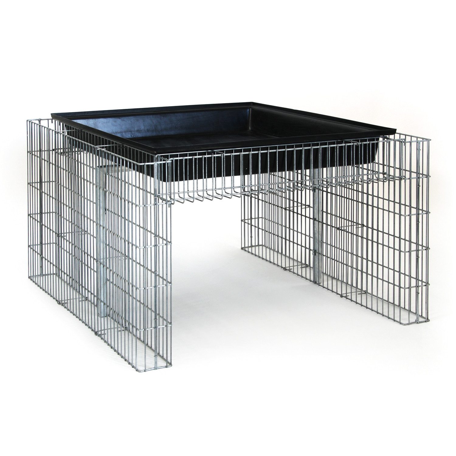 bellissa Haas GmbH Mähroboter-Garage bellissa Mährobotergarage Durchfahrt, bepflanzbar 85x95x53 cm