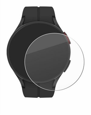 Savvies Panzerglas für Samsung Galaxy Watch 5 Pro, Displayschutzglas, Schutzglas Echtglas 9H Härte klar Anti-Fingerprint