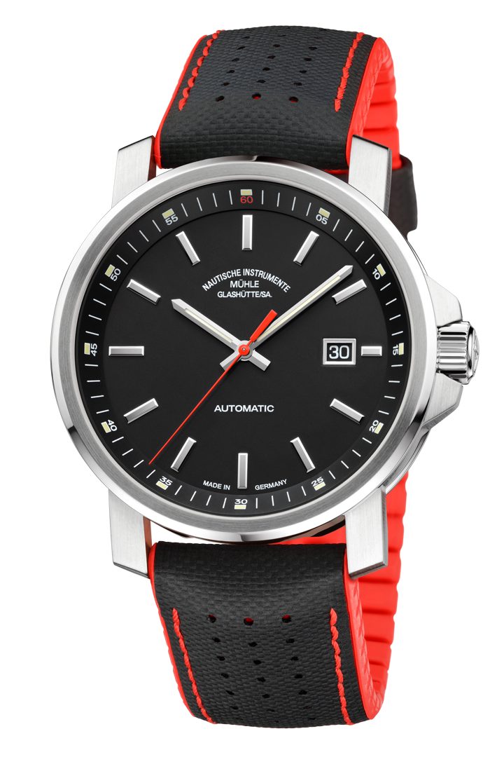 Nautische Instrumente Mühle Glashütte/Sa. Automatikuhr Herrenuhr Mühle Glashütte 29er Big Automatik