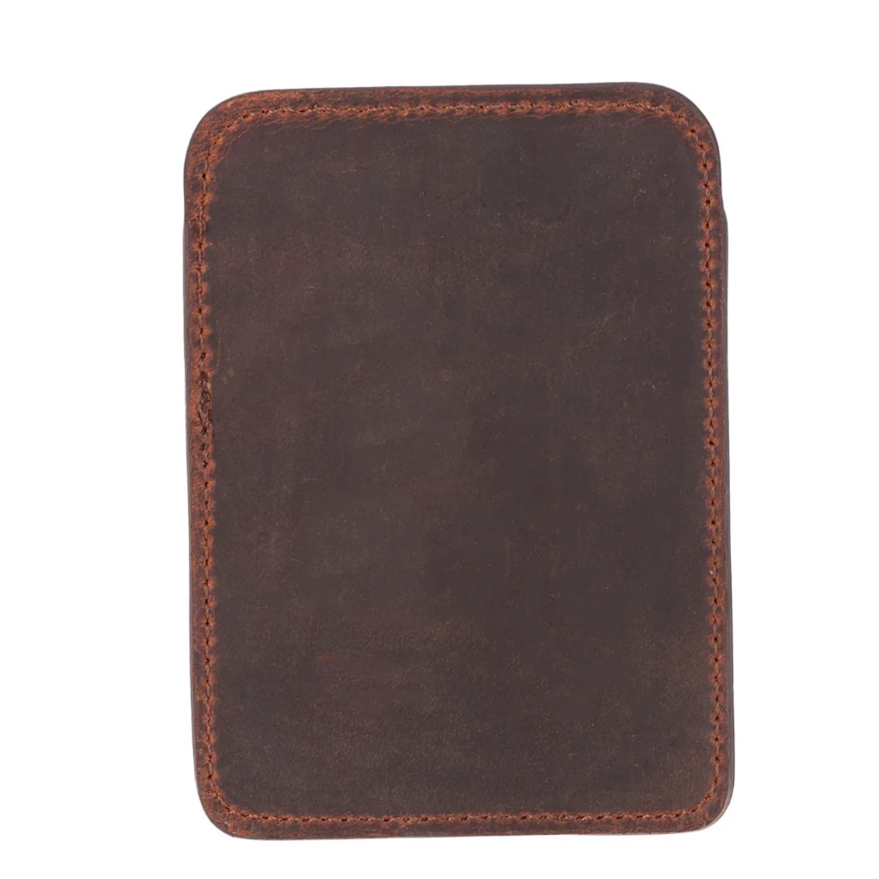 Renna Leather Brieftasche Magnetkartenetui aus Leder