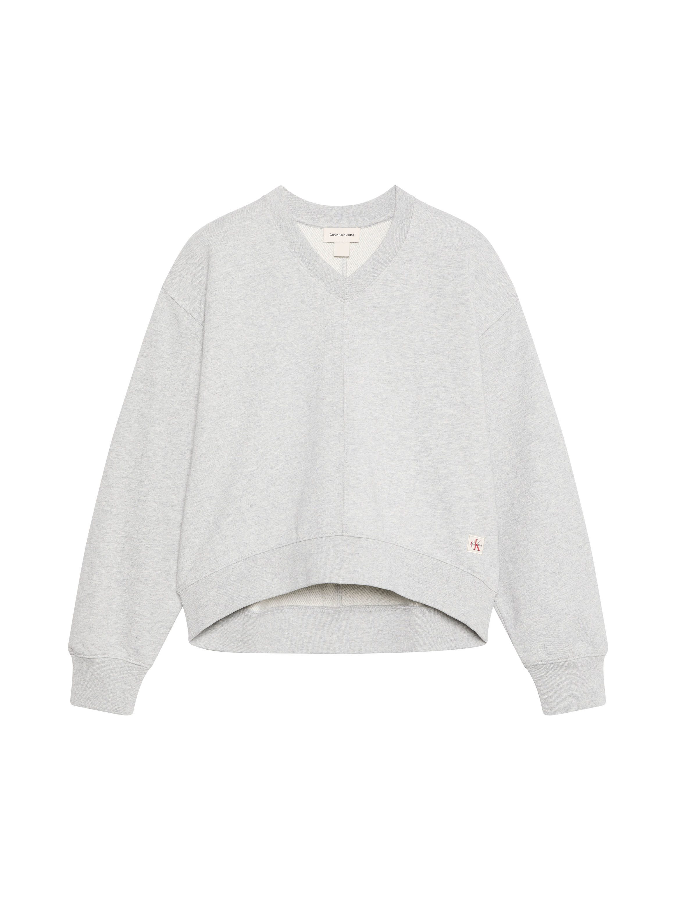 Sweatshirt LS TERRY WOVEN LABEL VNK SWEATSH