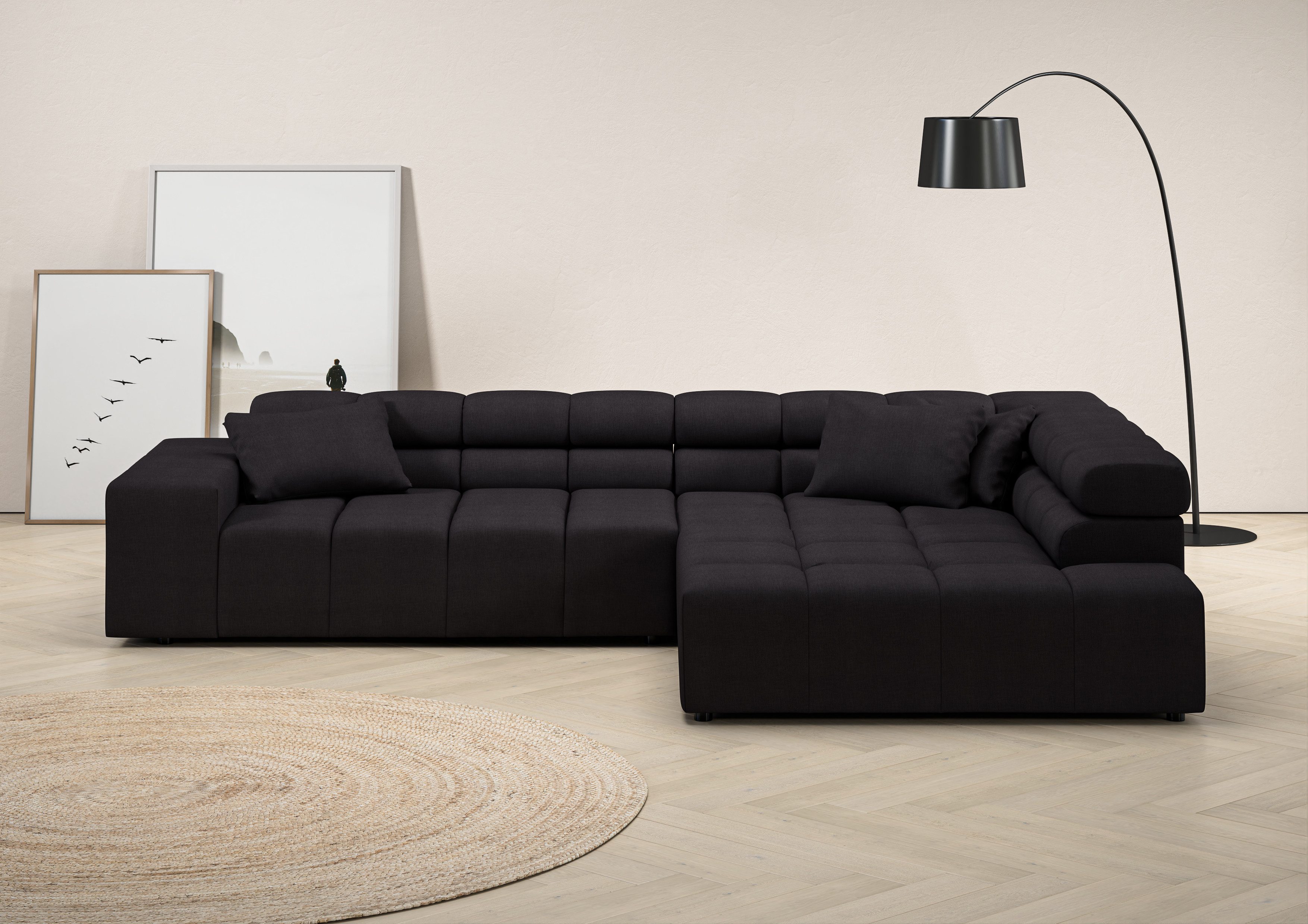 Home affaire Ecksofa "Ancona incl. Kopfteilverstellung, OTTOs Choice, Breit günstig online kaufen