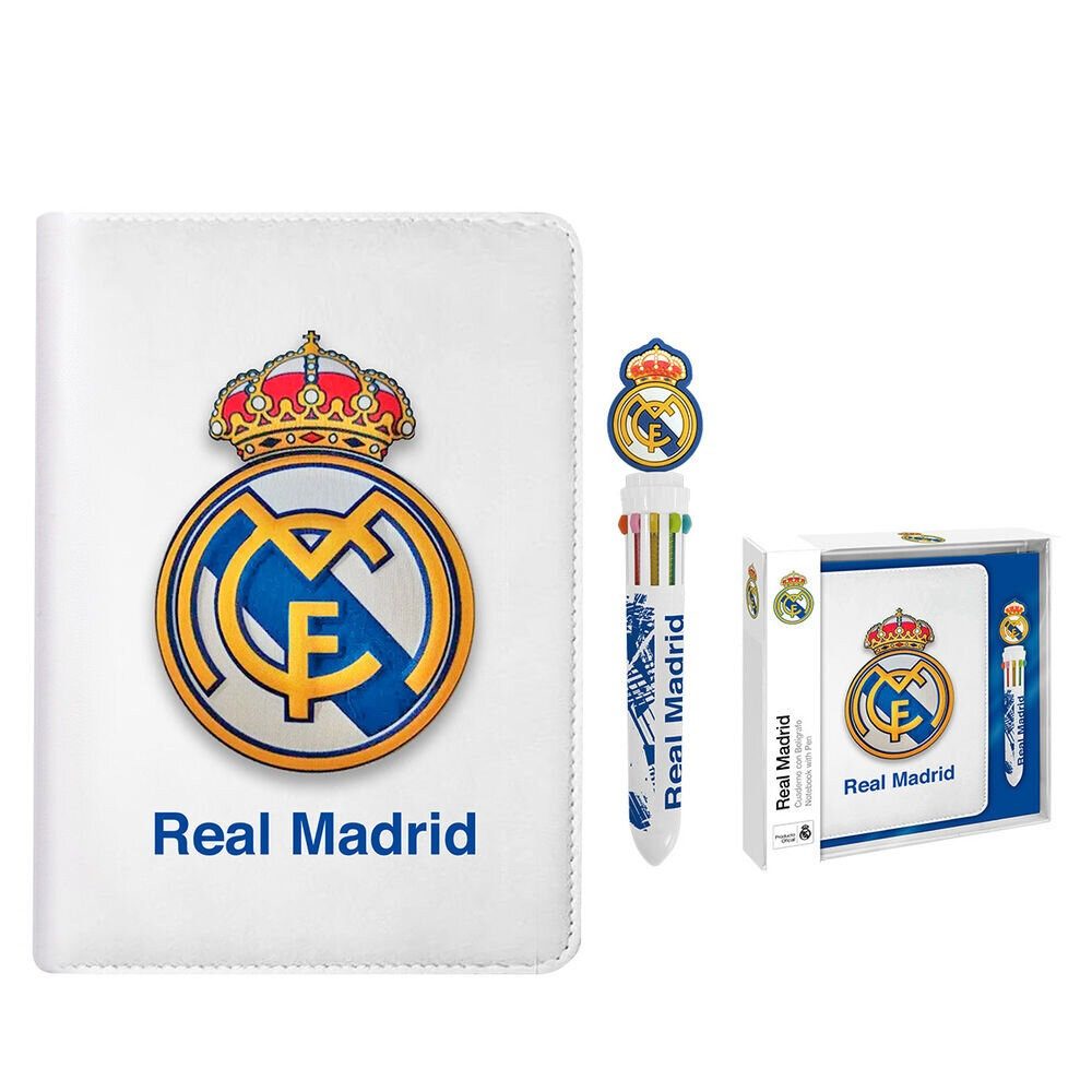 Kids Euroswan Notizbuch Real Madrid Notizbuch mit Stift
