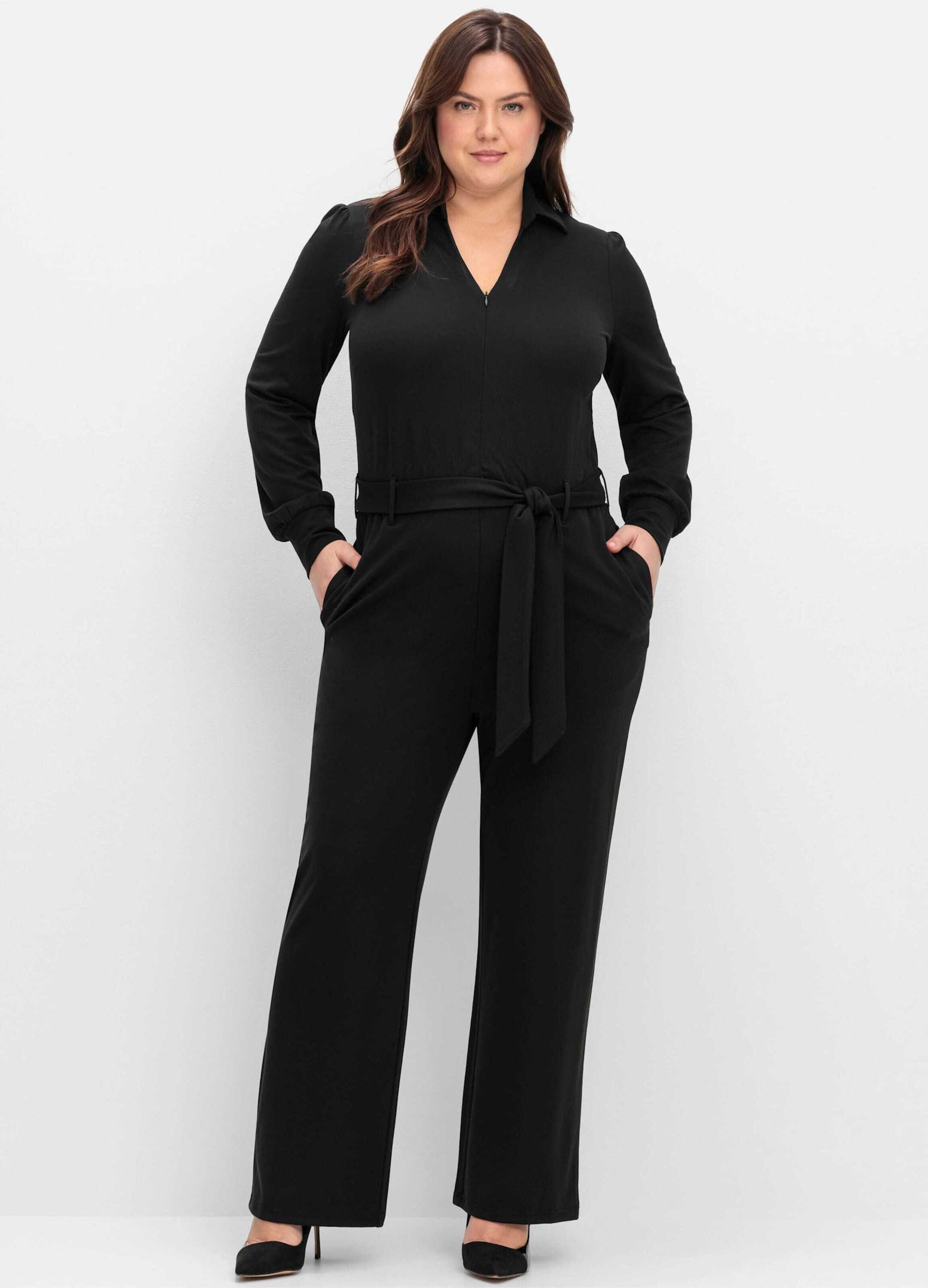sheego by Joe Browns Jumpsuit Overall Langarm