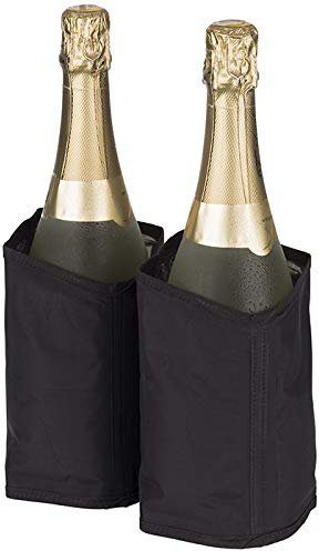Buddy's Wein- und Sektkühler Buddy´s Bar, 2er Pack Kühlmanschetten, wasserabweisender Nylonstoff