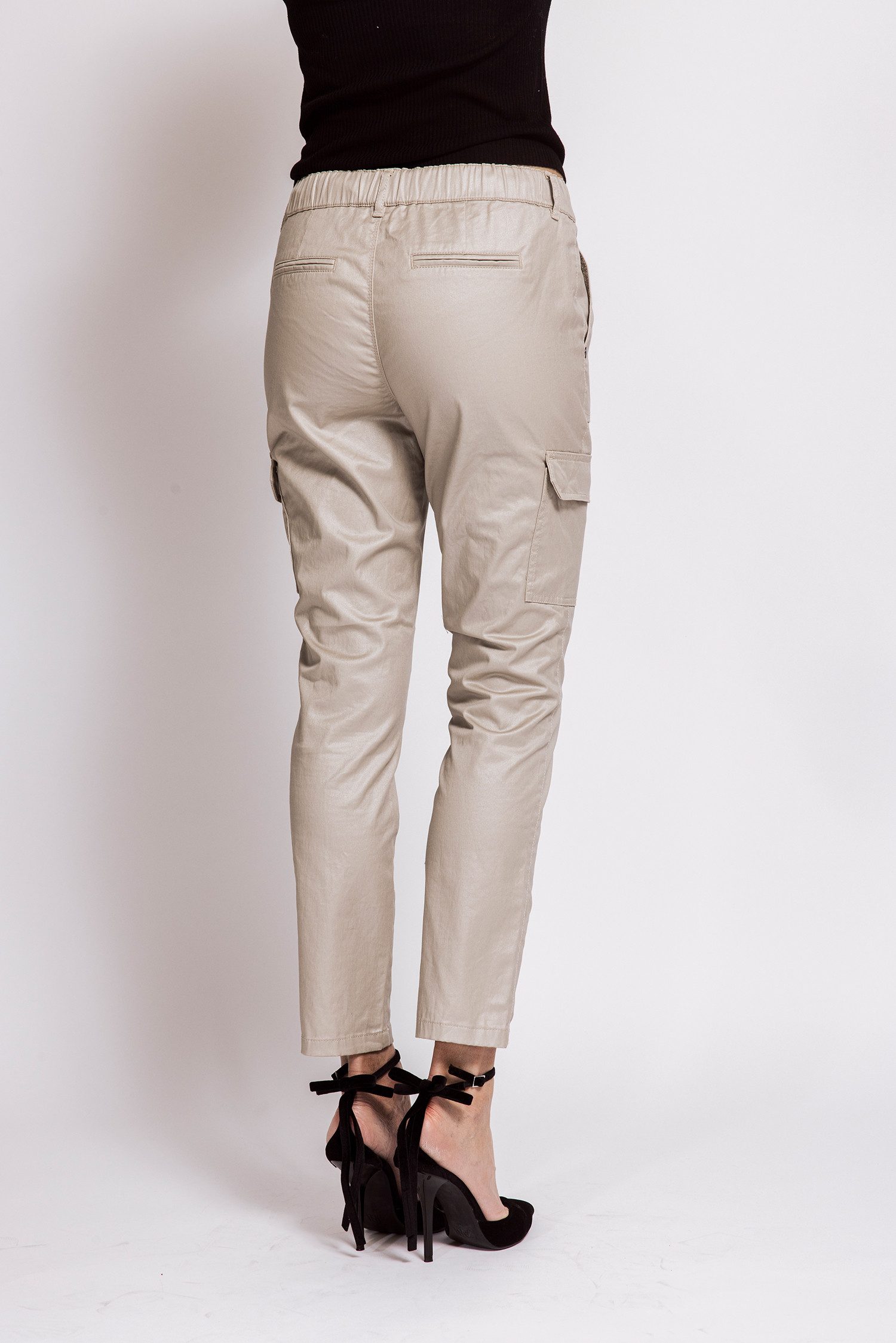 Zhrill Cargohose ZHDAISEY Slim Fit Passform, für lässigen Look, mit Elastikbund und Tunnelzug – Bild 3 von 5