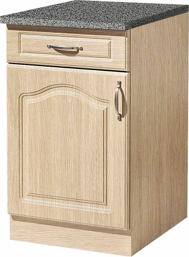 wiho Küchen Unterschrank "Linz" 50 cm breit, in Landhaus-Optik günstig online kaufen