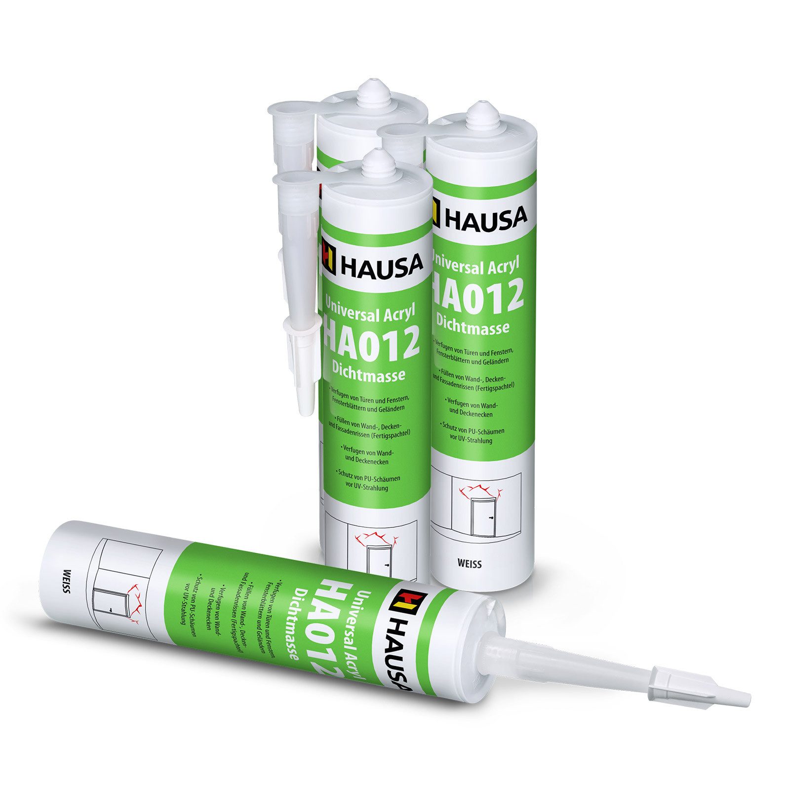Hausa Maleracryl hochwertiger Dichtmasse, Universal Acryl günstig online kaufen