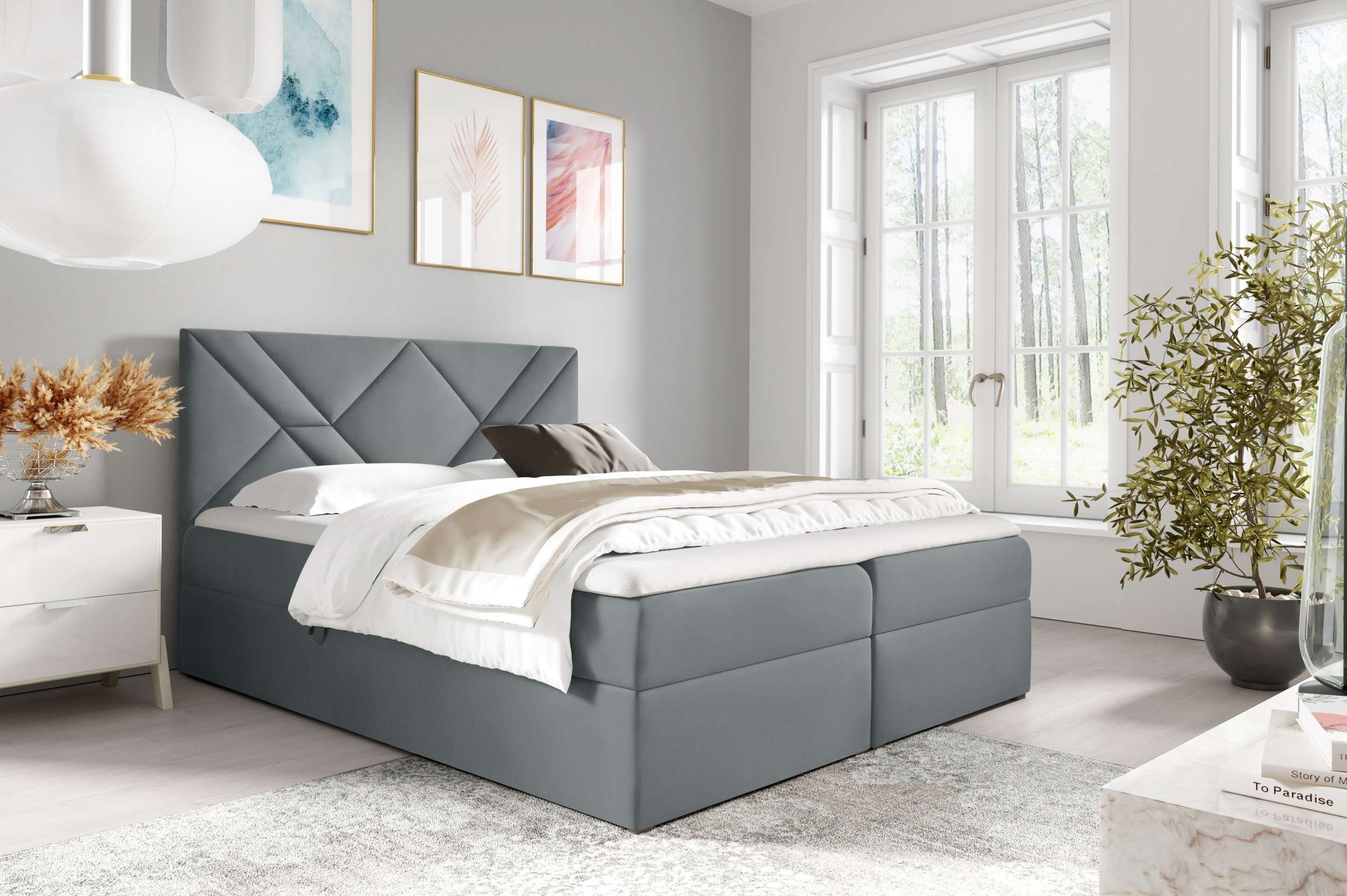 99rooms Boxspringbett Umbro (Schlafzimmerbett, Bett), mit Bonellfederkern M günstig online kaufen